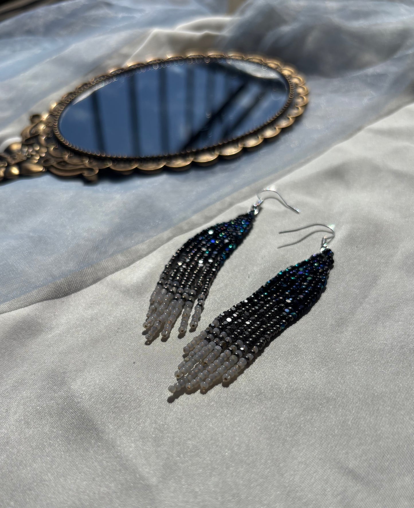 Mini night sky true cut fringe