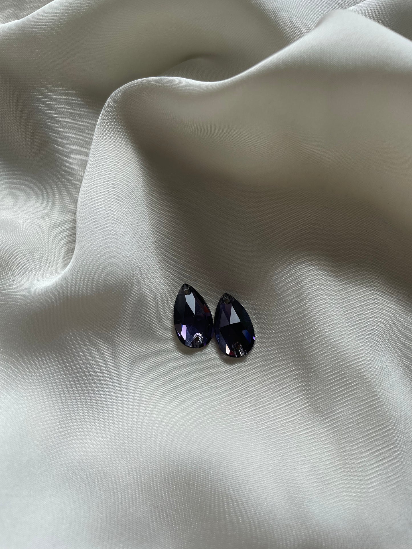 Amethyst Flatback Rhinestone Cabochon