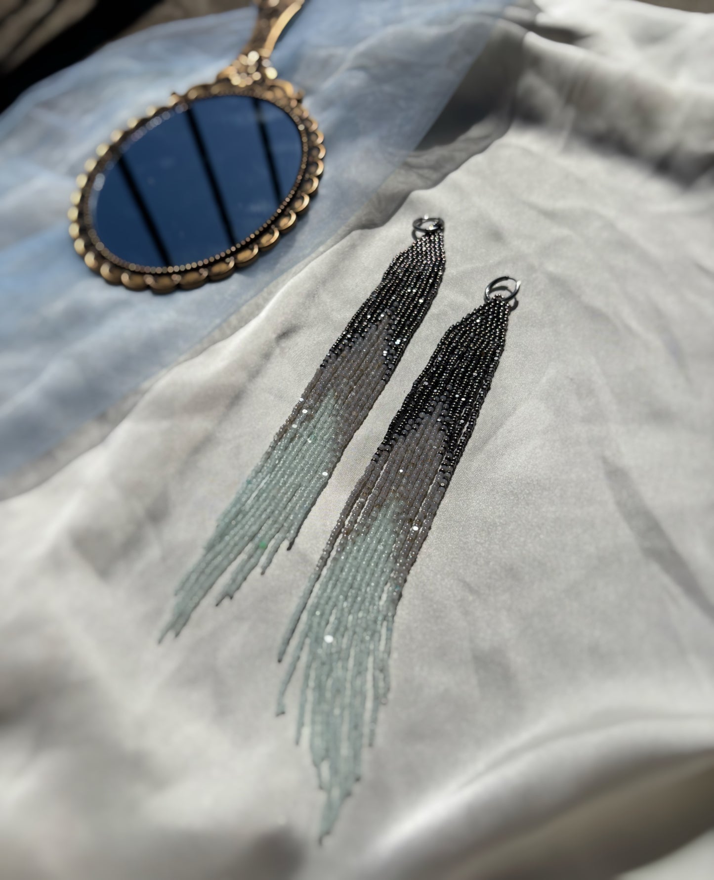 Long waterfall true cut fringe