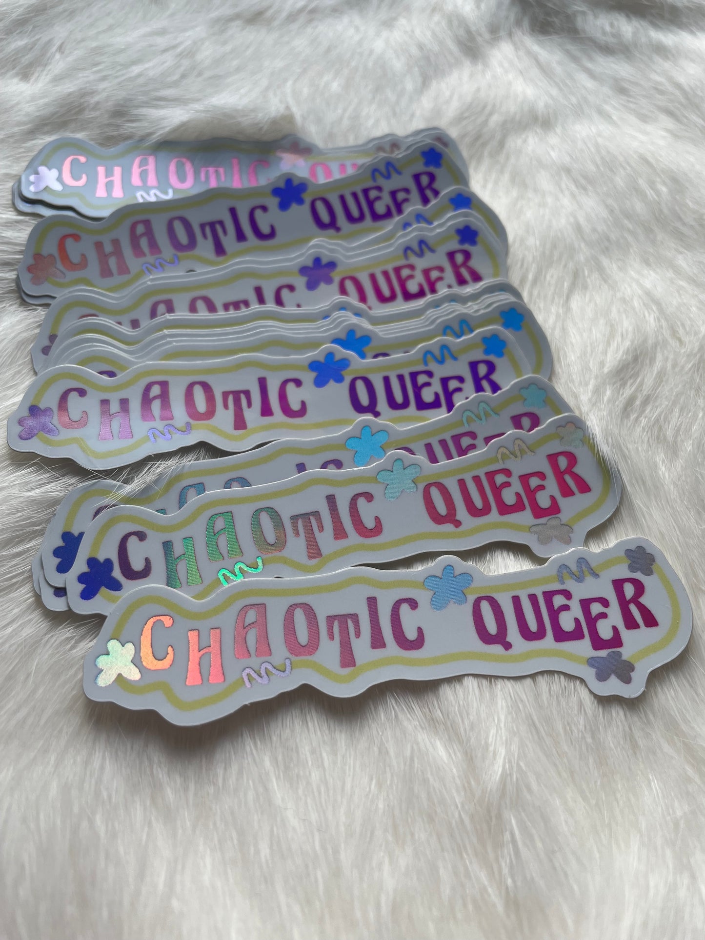 'Chaotic Queer' sticker