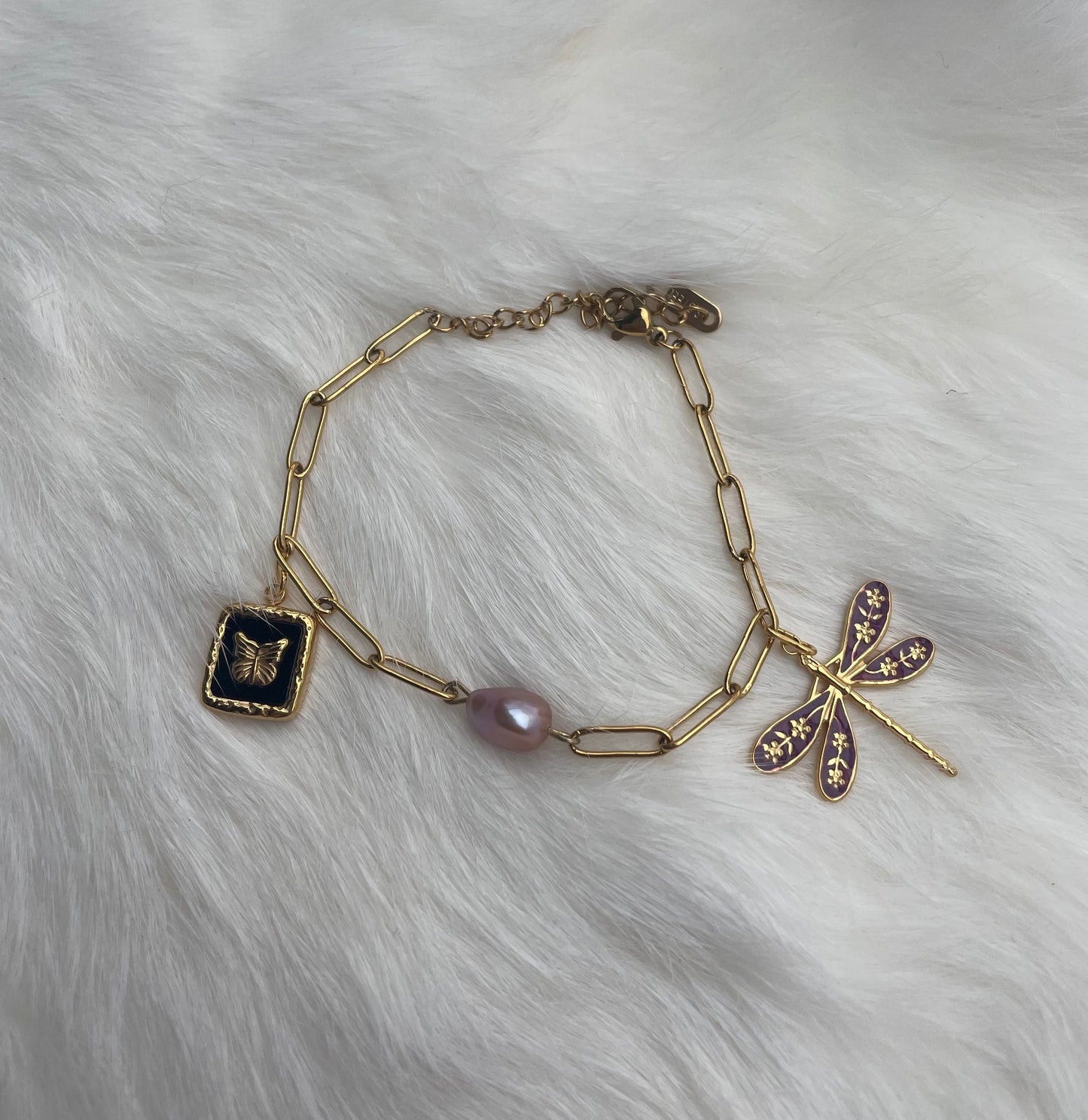 'Gilmore Girls' coded charm bracelet