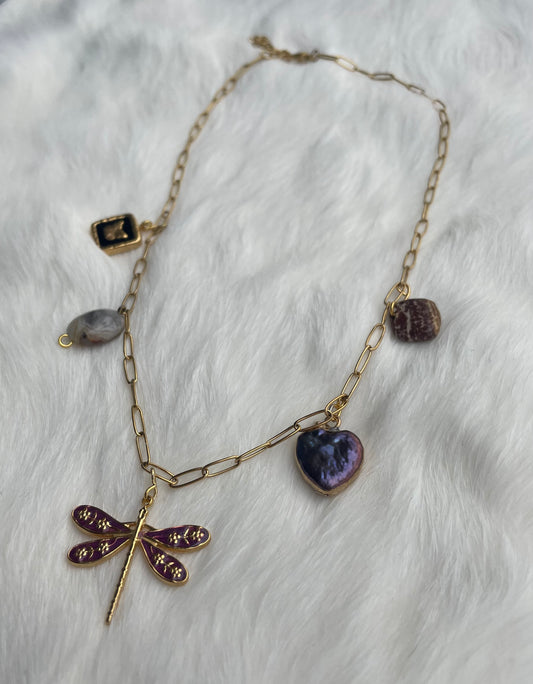 'Gilmore Girls' coded charm necklace