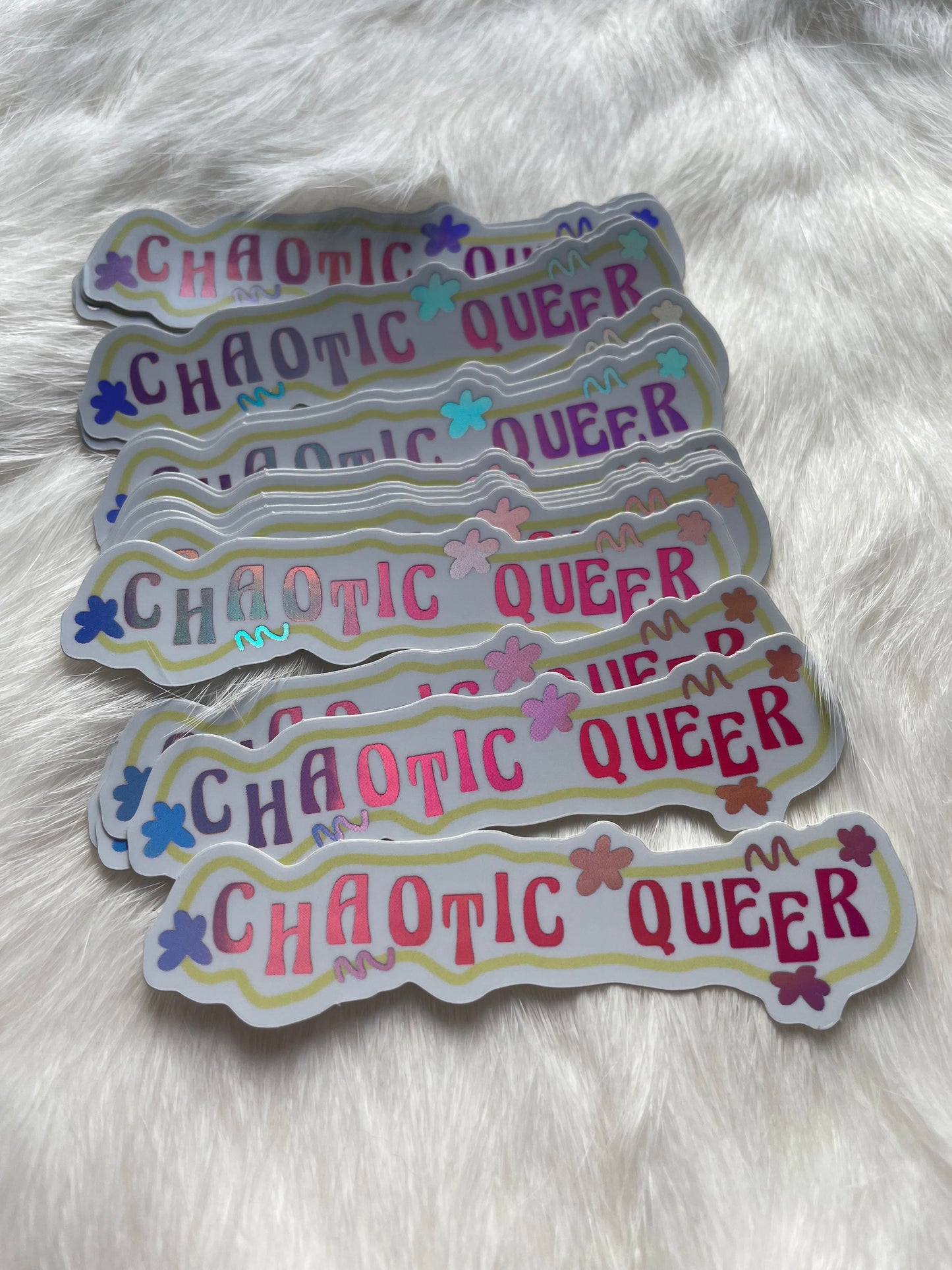 'Chaotic Queer' sticker