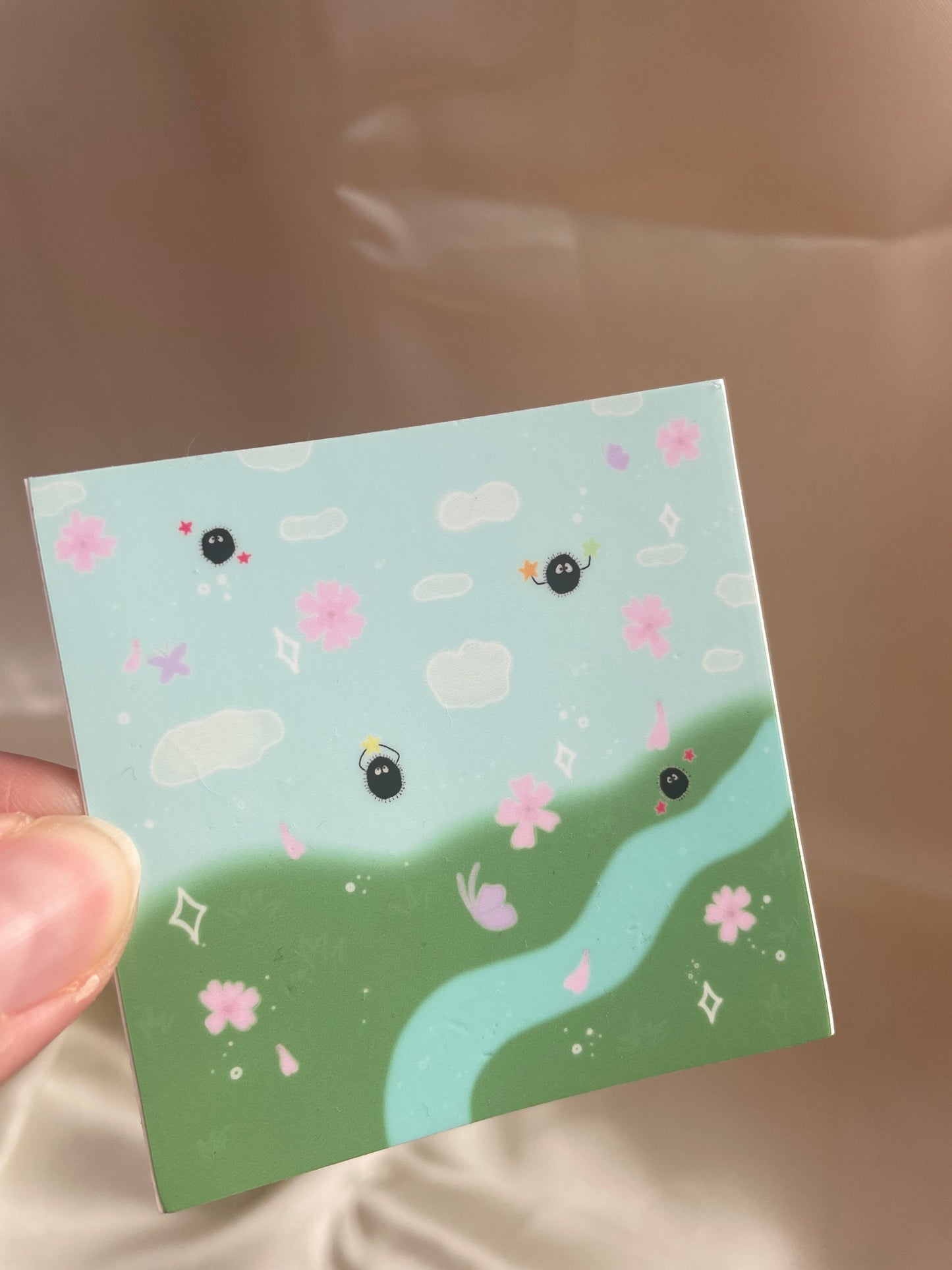 Soot sprites sticker