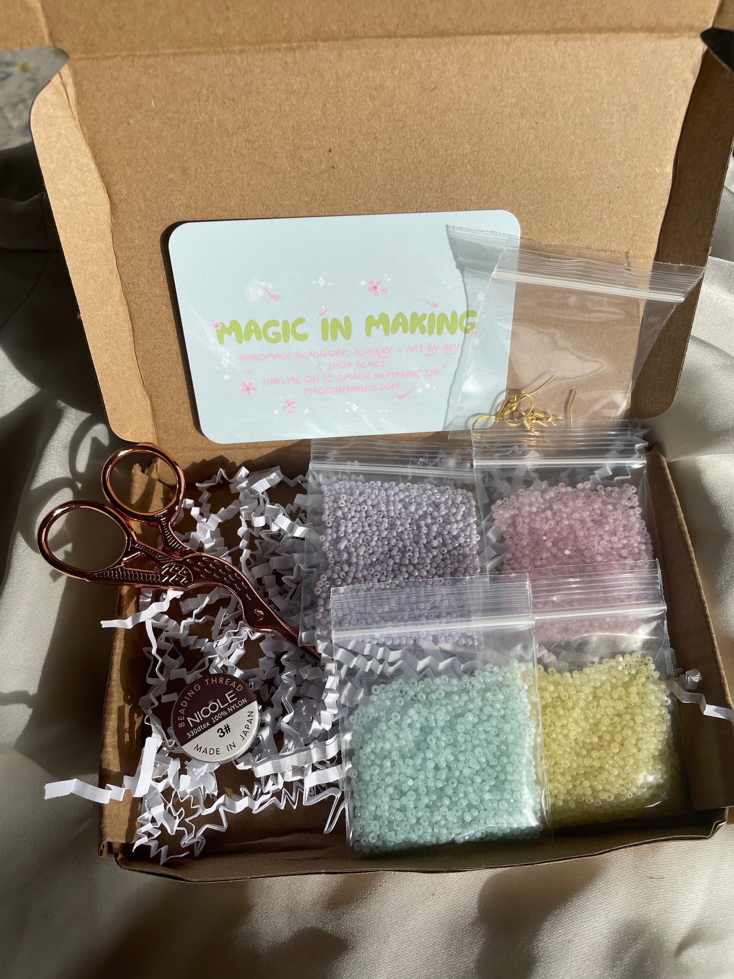 Pastel Box Beading Kit