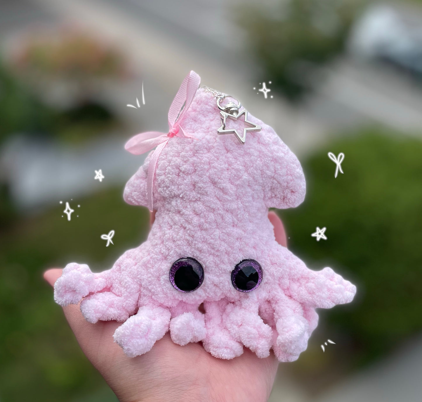 Pink coquette squid