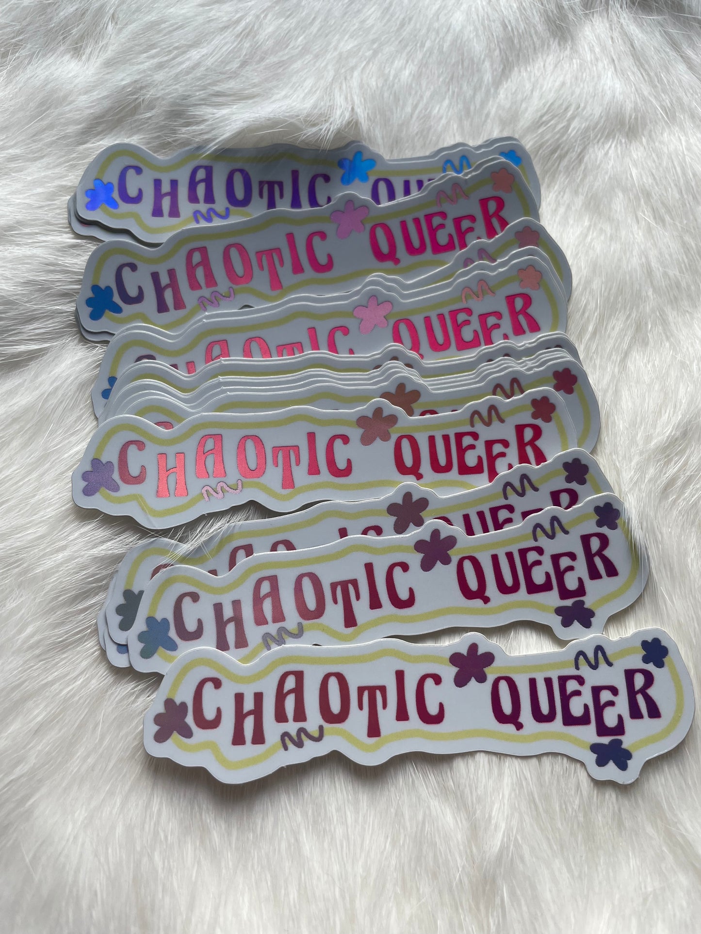 'Chaotic Queer' sticker