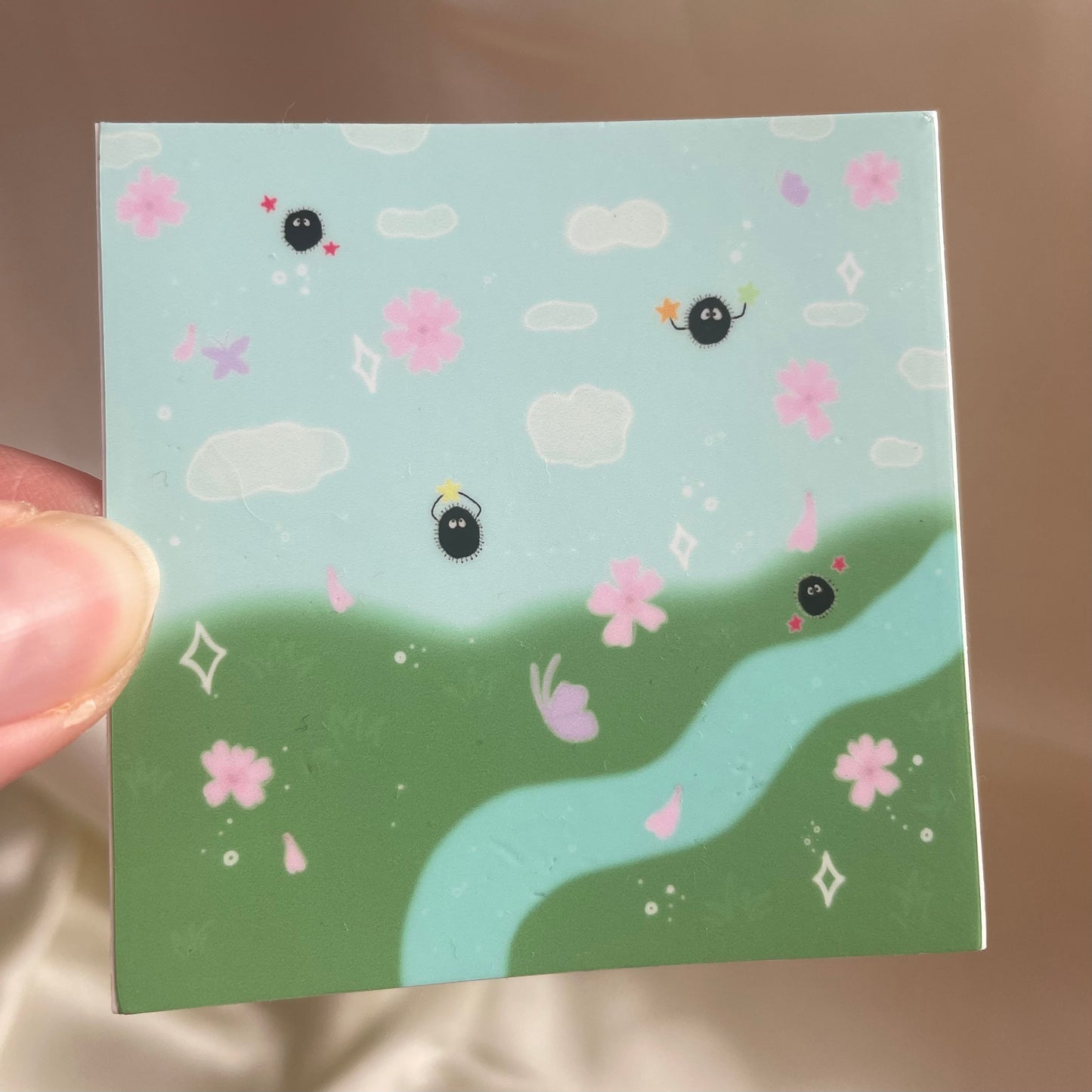 Soot sprites sticker