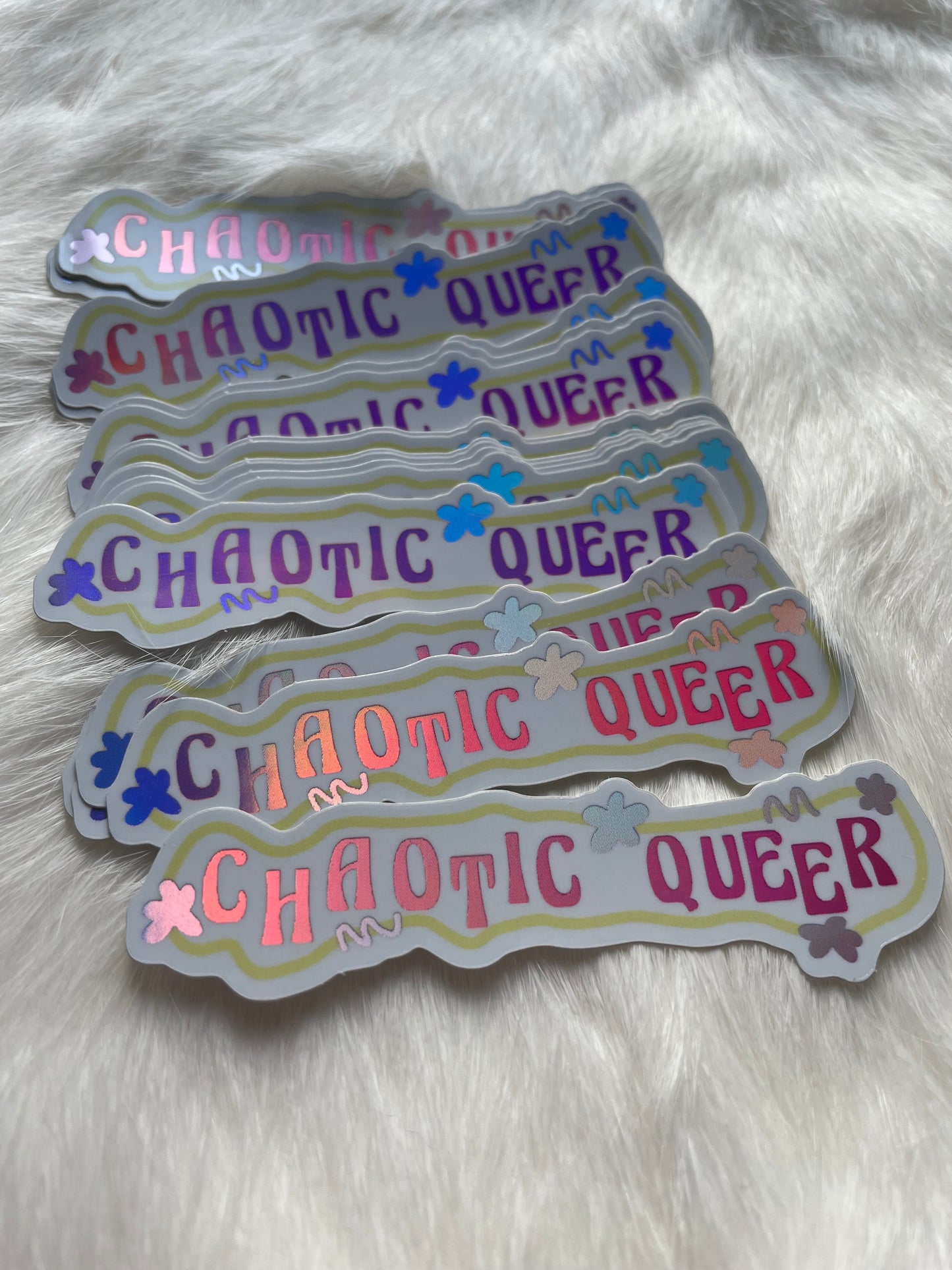 'Chaotic Queer' sticker