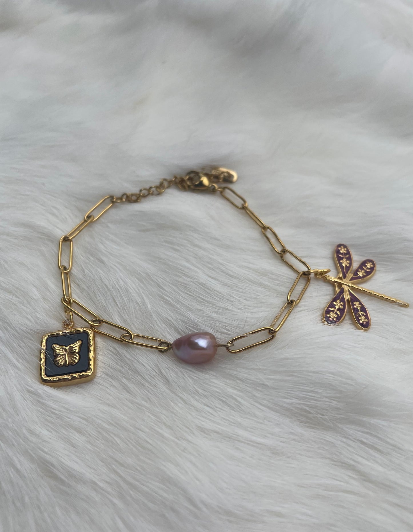 'Gilmore Girls' coded charm bracelet